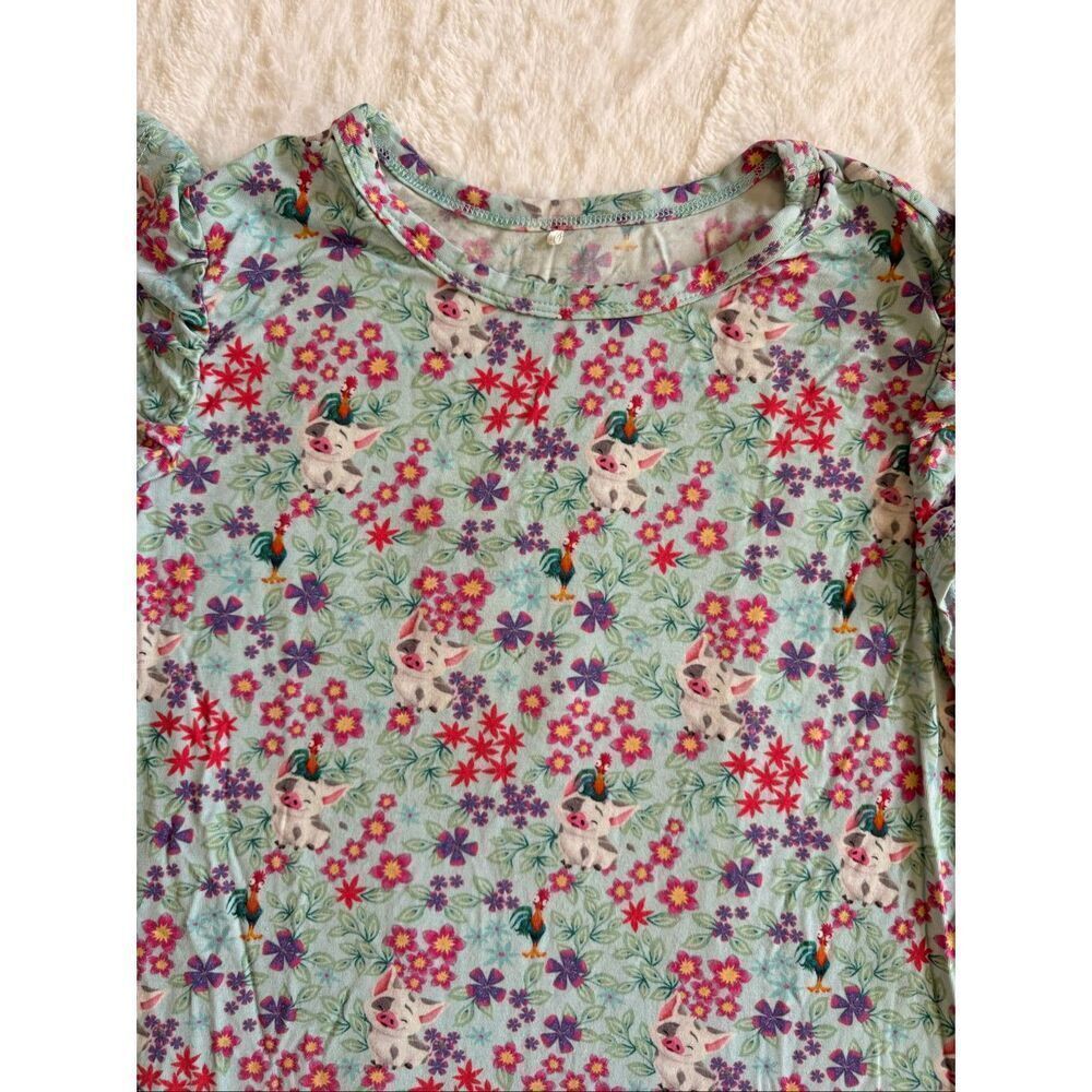 Posh Peanut Moana Girls Tank Top Size 10/12
